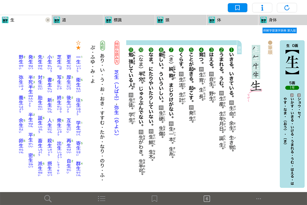 辞書画面イメージ